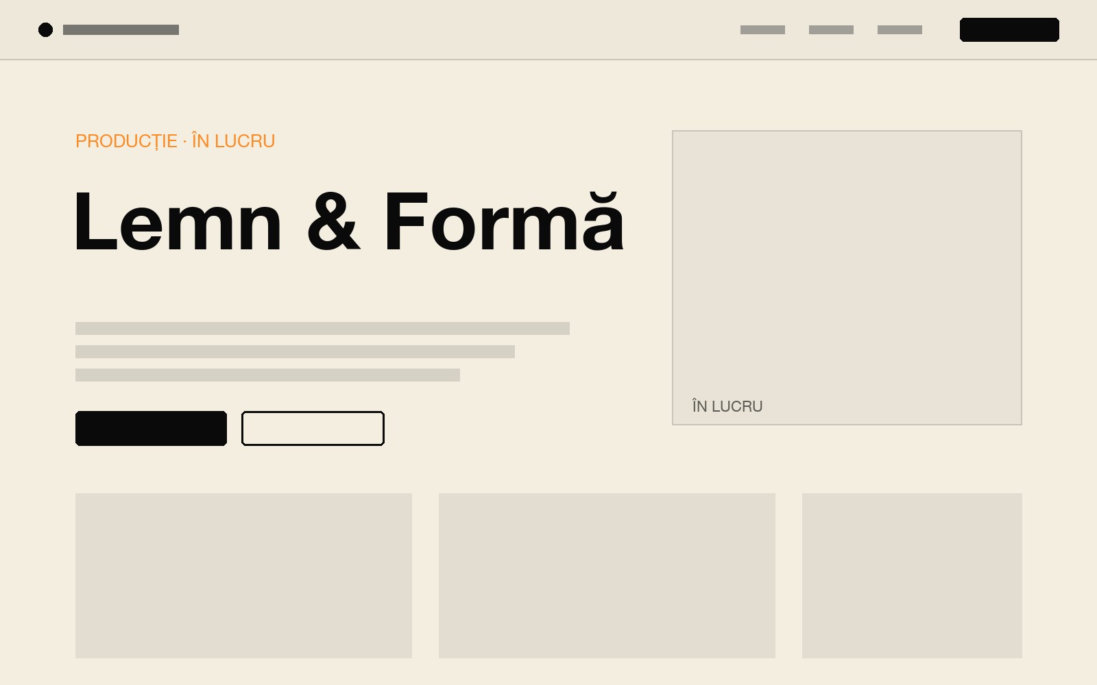 Lemn & Formă